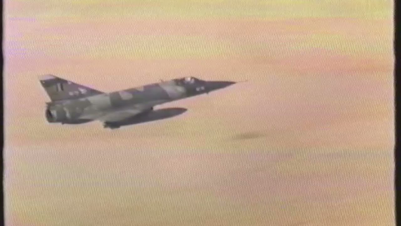 Morocco low level flight Mirage 5 B / F16 (October 1987).