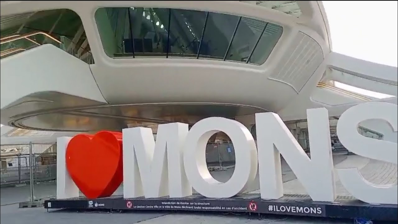 Mons , Beautiful Belgium 🇧🇪 City in Wallonia جولة في مدينة مونس || بلجيكا 