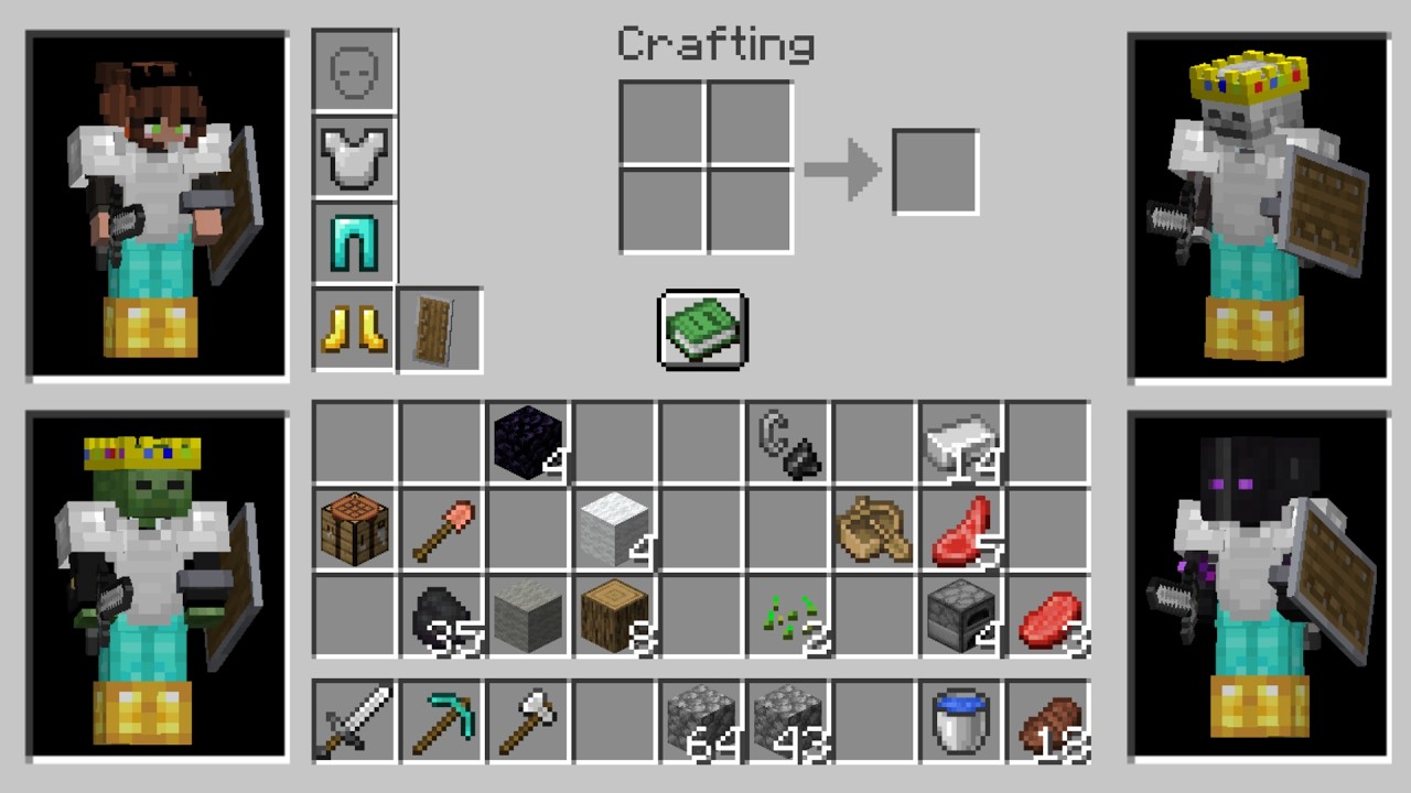 Minecraft, But We Share EVERYTHING...