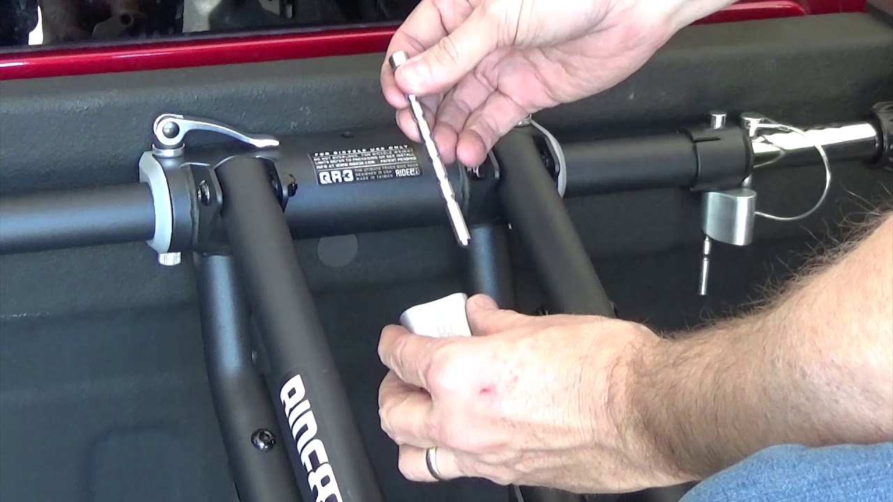 QR3 Truck Bike Rack Installation