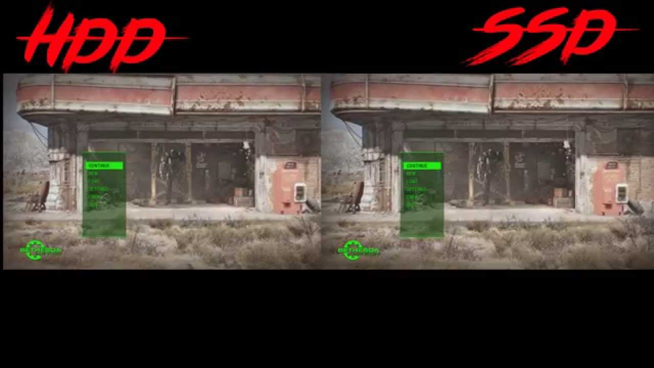 HDD vs SSD Load Times: Fallout 4