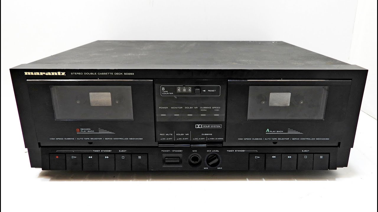 Marantz SD283 Cassette Player Belt Replacement