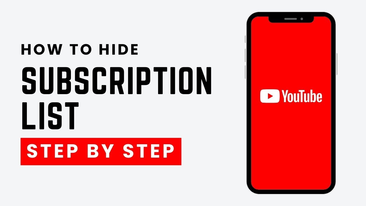 How to Hide Your Subscription List on YouTube (2026 Guide)