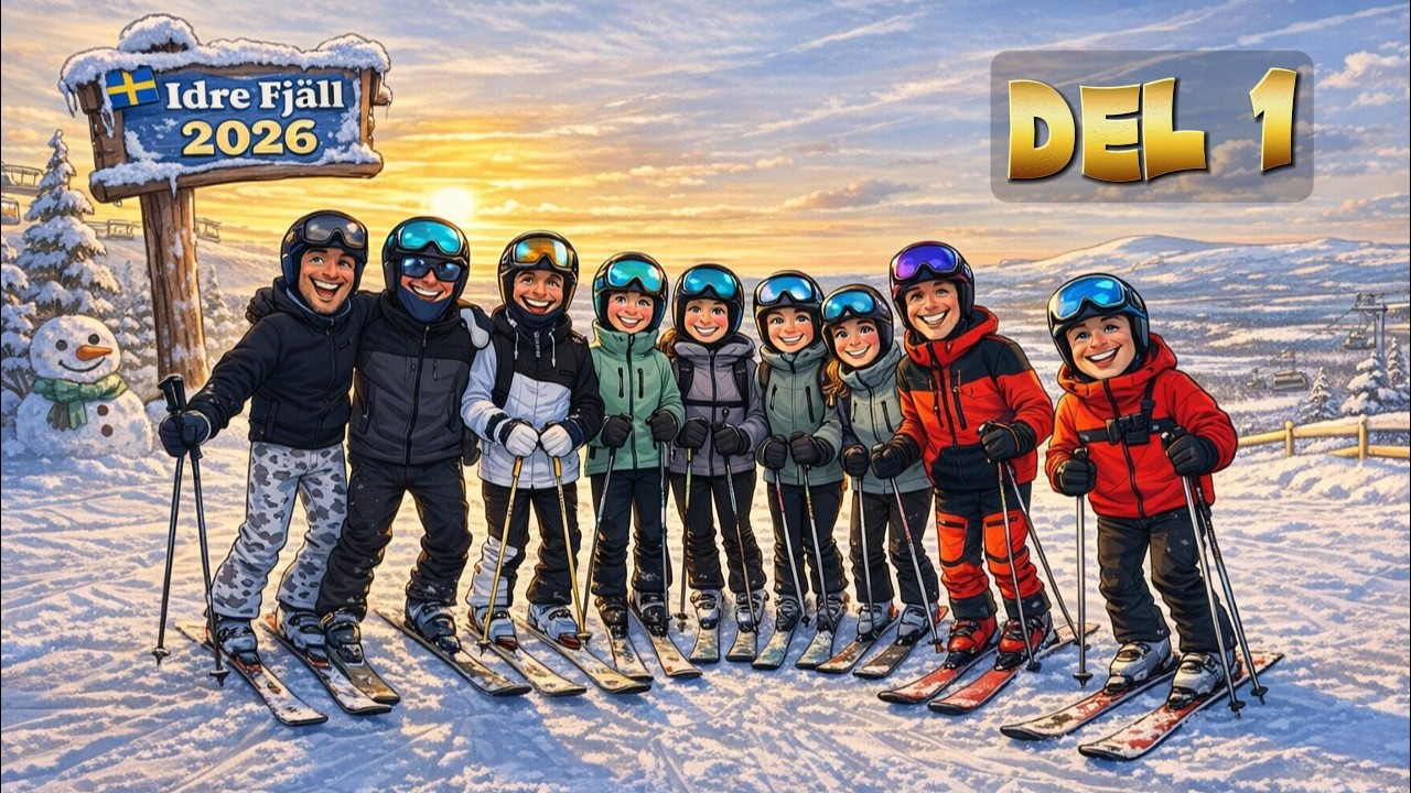 Full rulle till fjälls!! IDRE 2026