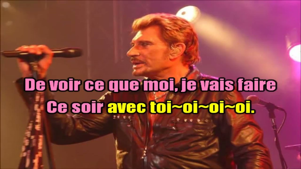 KARAOKÉ Johnny Hallyday - Interdit Aux Moins De 13 Ans Création JP Karaoké