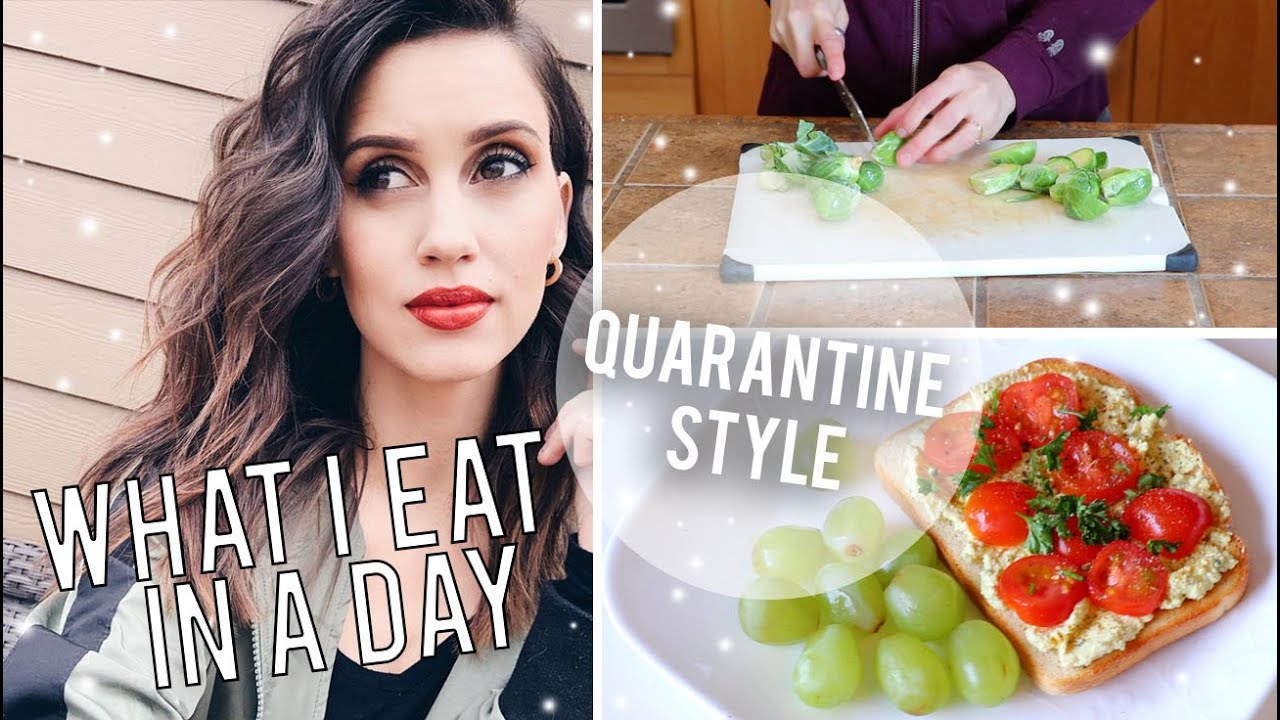 What I Eat in a Day as a Vegetarian - While Social Distancing