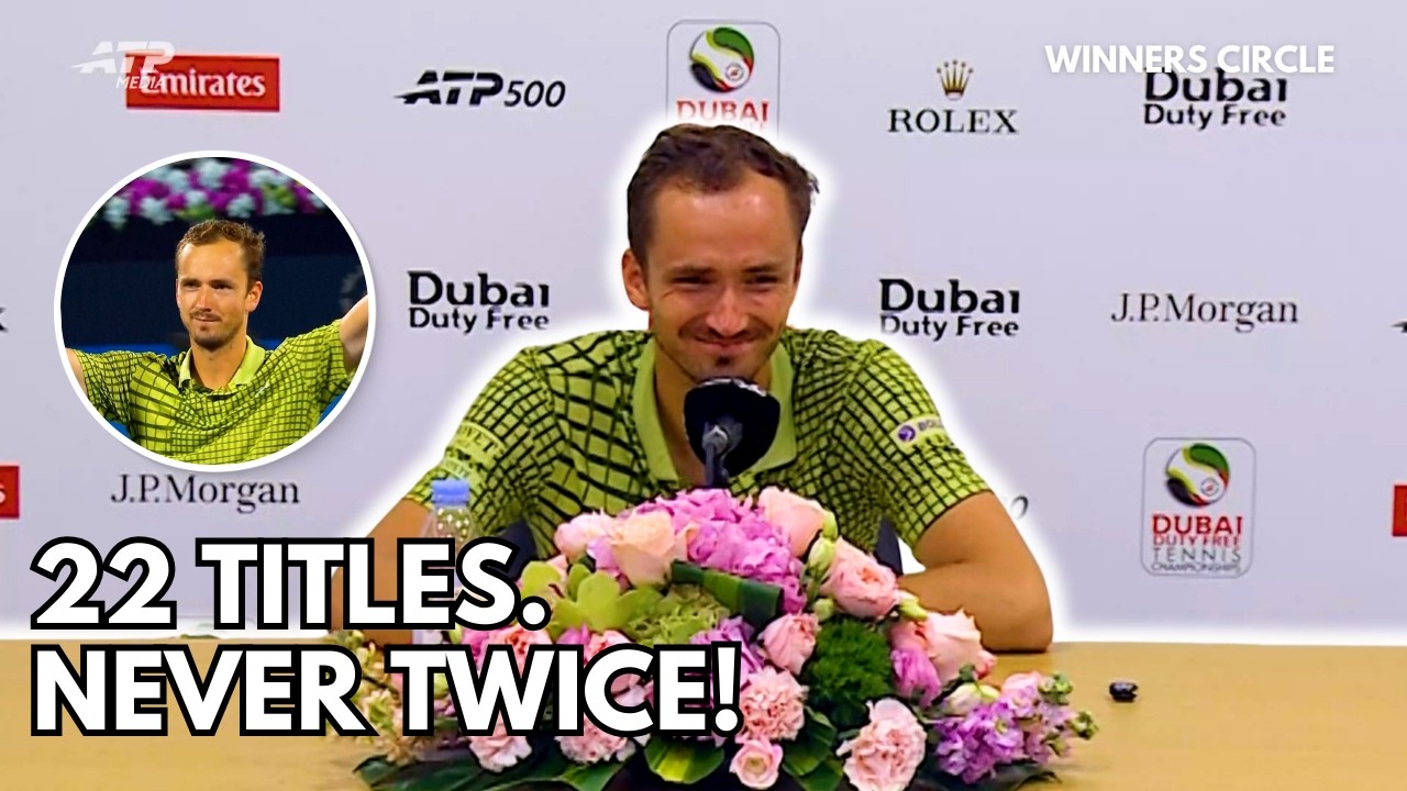 Can Daniil Medvedev Finally Win The Same Tournament Twice? | Dubai Final