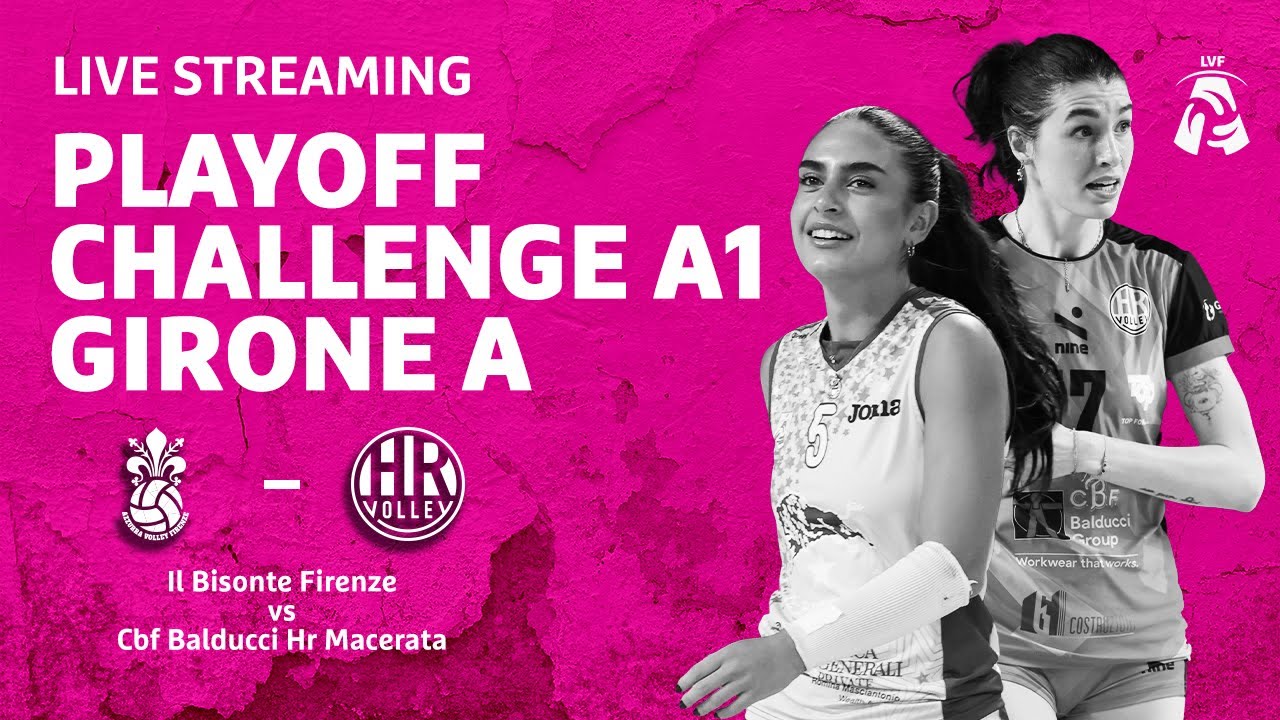 Firenze VS Macerata | LVF Playoff Challenge Cup A, G1