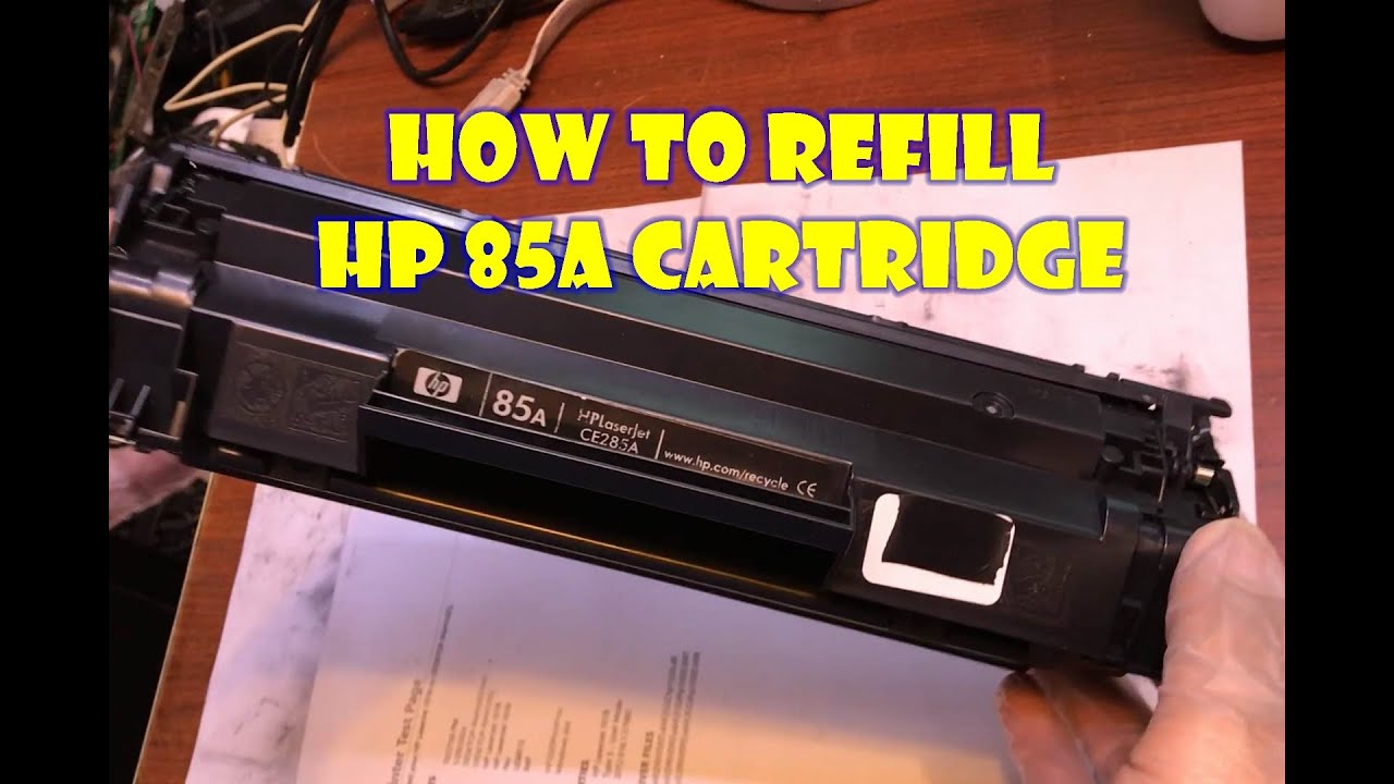 HP 85A Refill Toner Cartridge