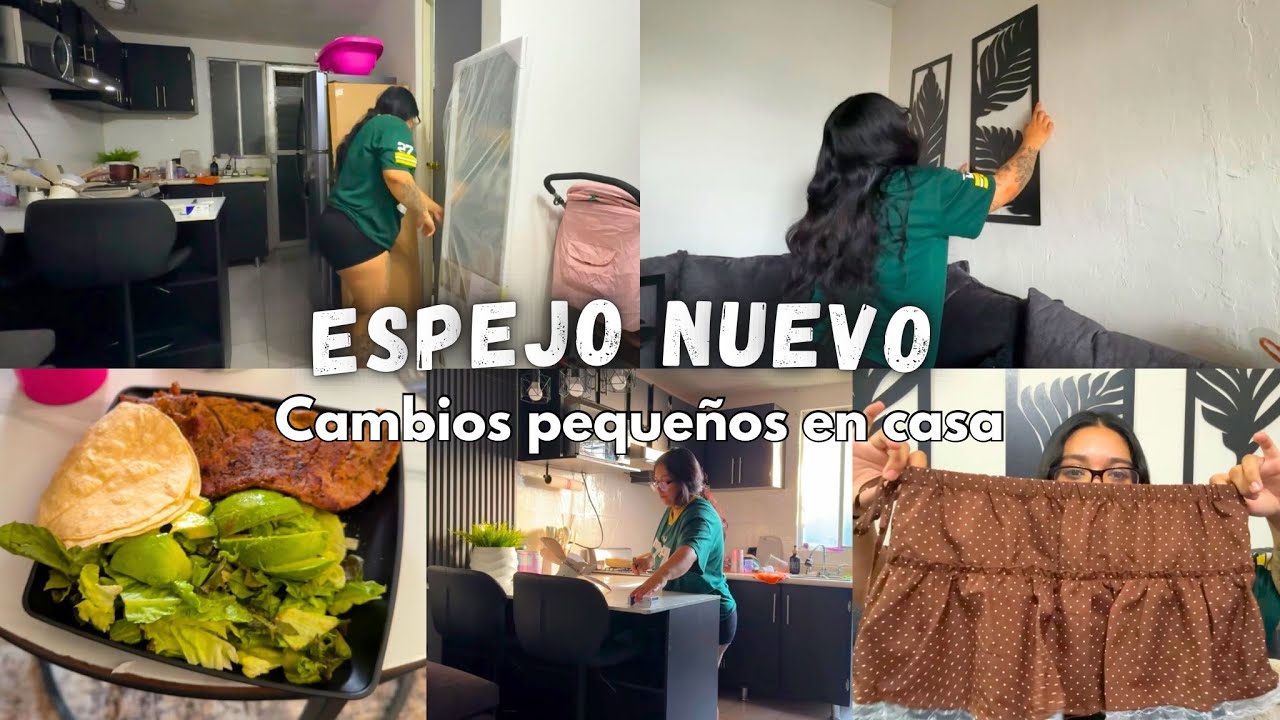 Llenando mi casita de cosas 🤭 espejo nuevo ✅ vlog de mi dia ✨
