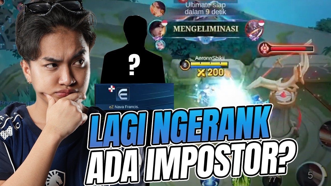 TIBA TIBA ADA ORANG RANDOM JOIN KE PARTY RANK AERONSHIKII !! JAGO ATAU BEBAN PUBLIK ITU ? ?