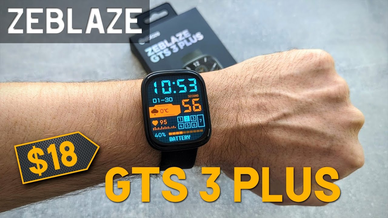 Новий ТОП за свої гроші | Zeblaze GTS 3 Plus Amoled 2.15