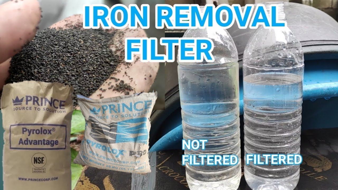 #waterfilter #deepwellfilter IRON REMOVAL FILTER