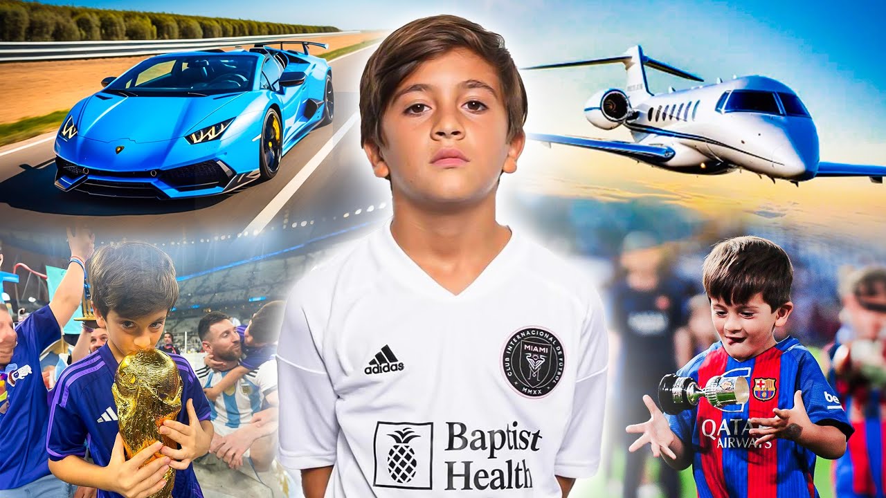 TAL PAI, TAL FILHO! Assim é a vida luxuosa de Thiago Messi, herdeiro do talento e fortuna de Messi