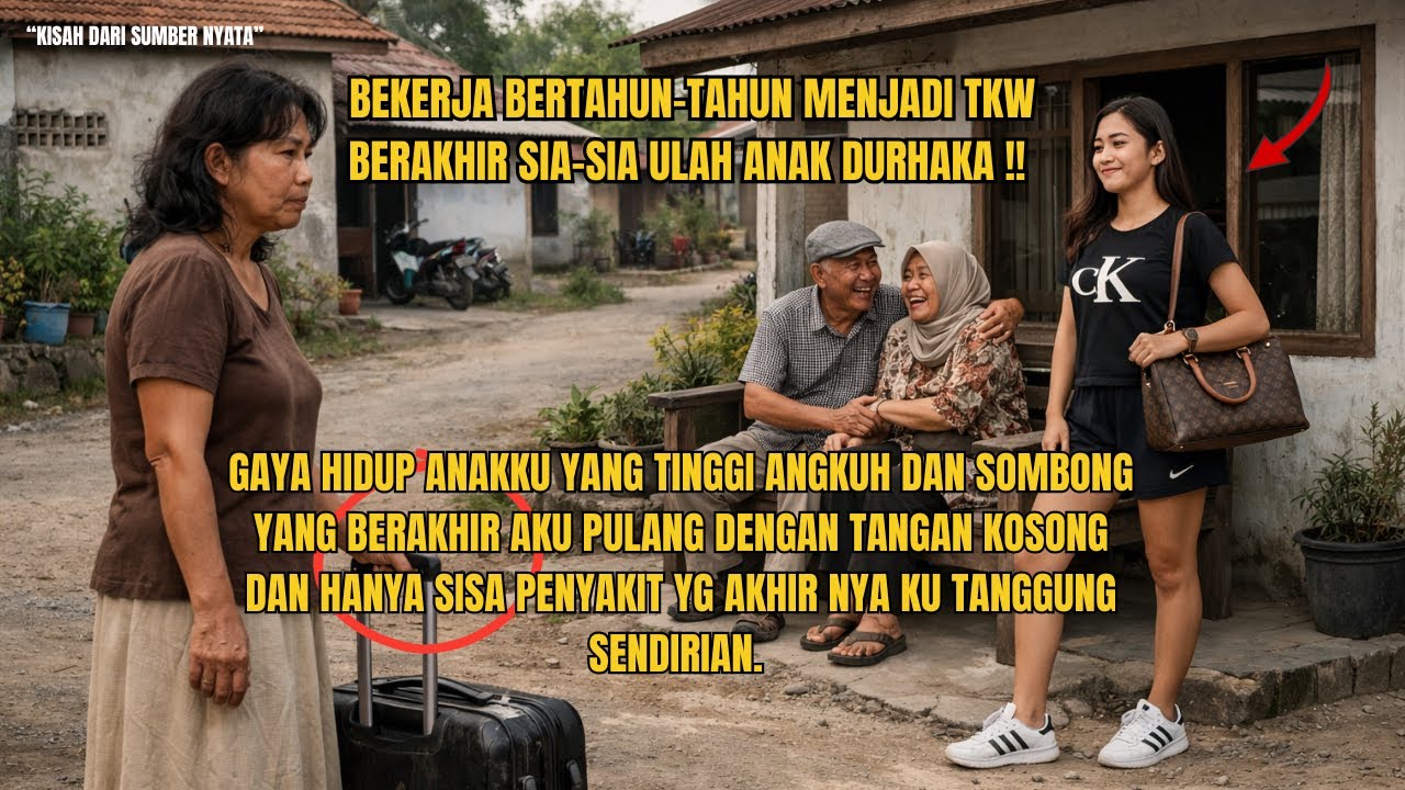 BERTAHUN-TAHUN MENJADI TKW YANG SIA-SIA, ULAH ANAK DURHAKA !!!