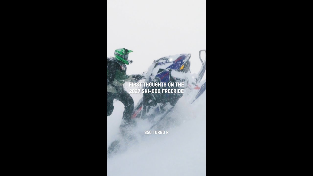 Review of the 2027 Ski-Doo Freeride