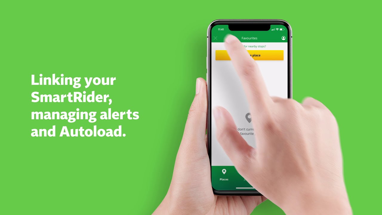 Linking SmartRider and using Autoload on the Transperth app