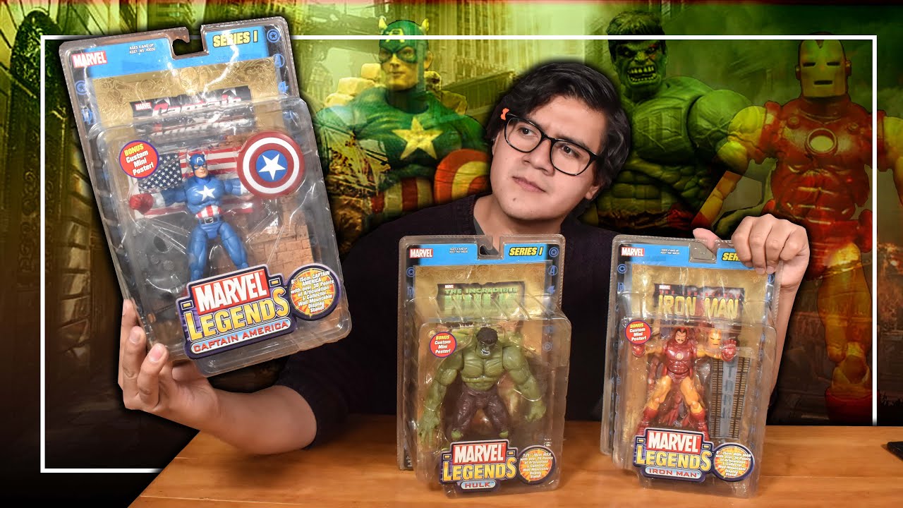 Estas son las Primeras Figuras Marvel Legends de la Historia 🔥 | El tio pixel
