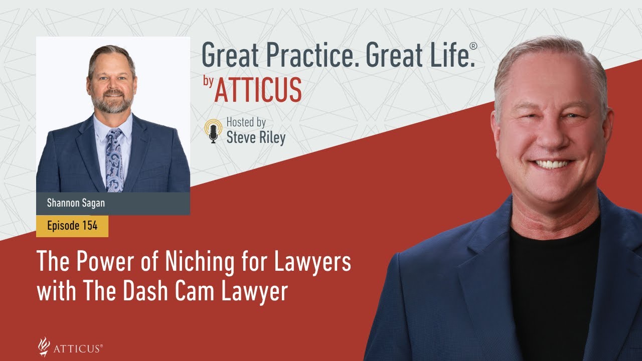 GP Ep154 CLIPS: The Power of Niching for Lawyers with The Dash Cam Lawyer #greatlife #dashcam