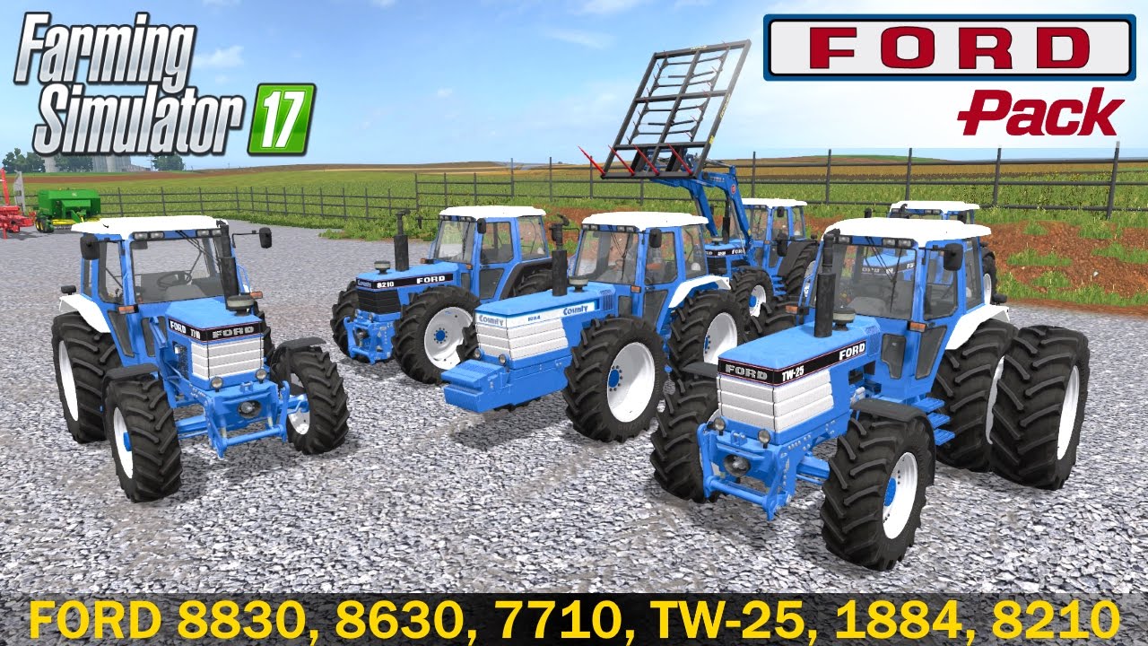 Farming Simulator 17 FORD TRACTOR PACK #1