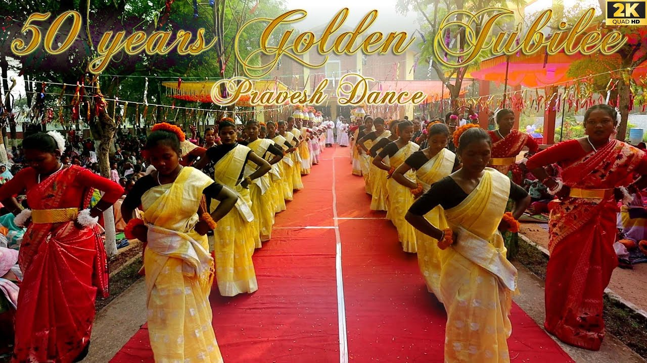 50 Yrs Golden Jubilee Celebration #2023  /Kahupani Parish /Entrance Dance/ @SrikantLakra