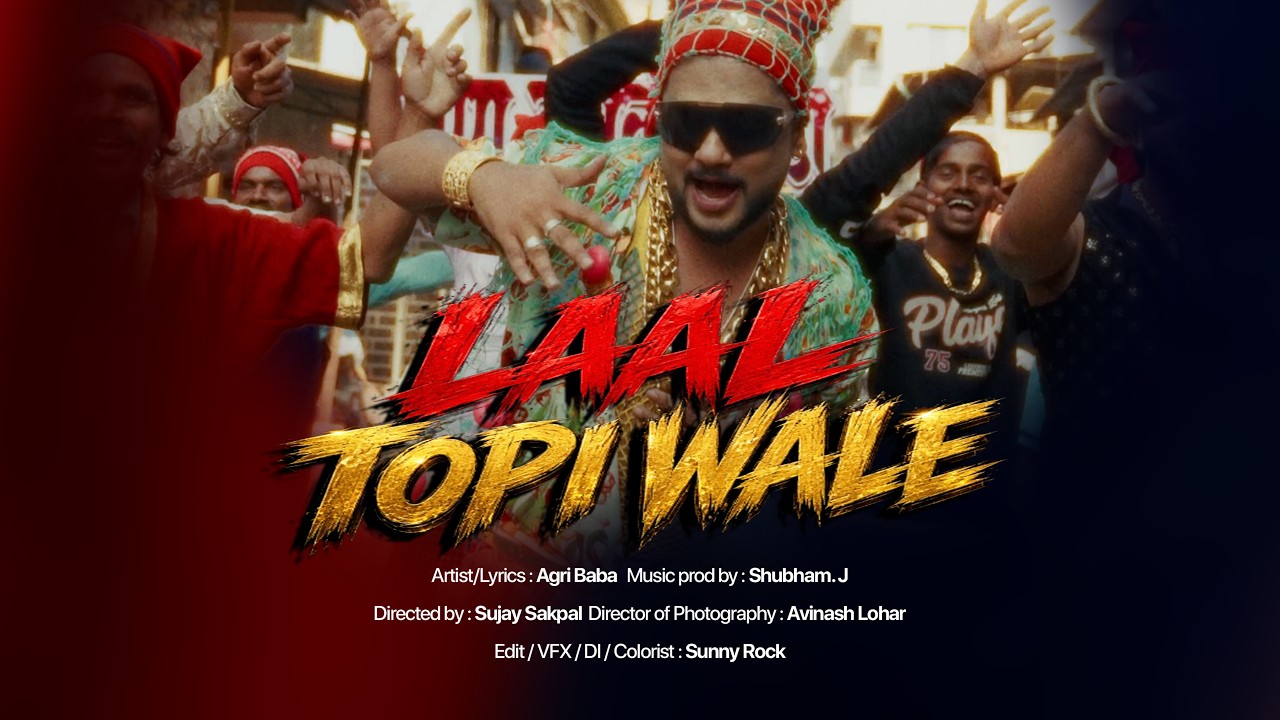 Laal Topi Wale - Agri Baba (Official Music Video) #laaltopiwale #rap 