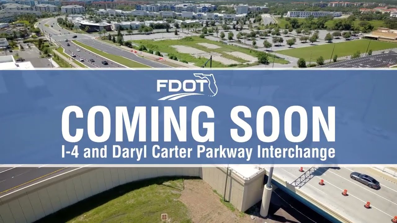 New Daryl Carter Parkway Interchange Will Add New Connection to I-4
