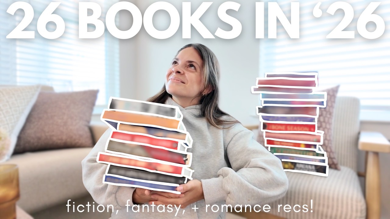 If i only read 26 books in 2026... *THESE* would be them