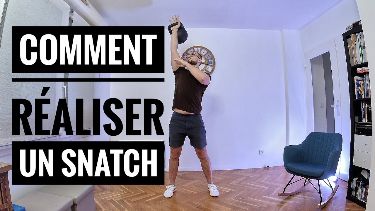 Comment réaliser le snatch à la kettlebell - Elegance Workout