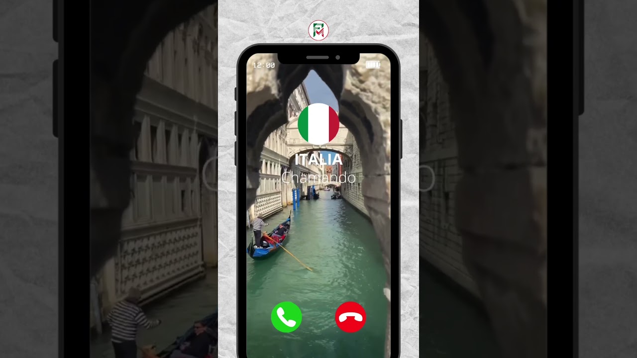 It&aacute;lia chamando&hellip; 📱😱