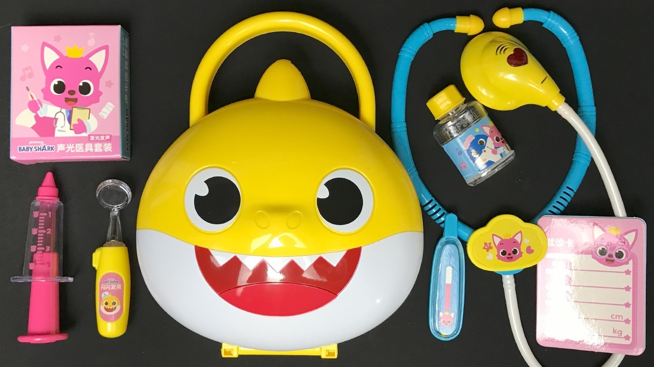 7 Minutes Satisfying with Unboxing Baby Shark Doctor Set, Toy Collection ASMR | Review Toys