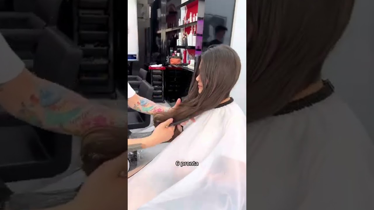 Semplice taglio scalato