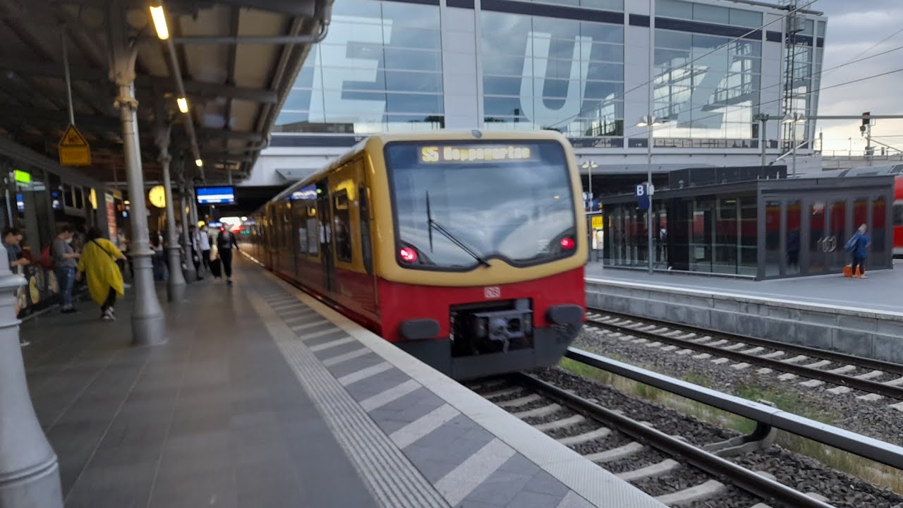 S-Bahn Berlin Mitfahrt von Westkreuz bis Ostkreuz in der BR 482 Mod auf der S5