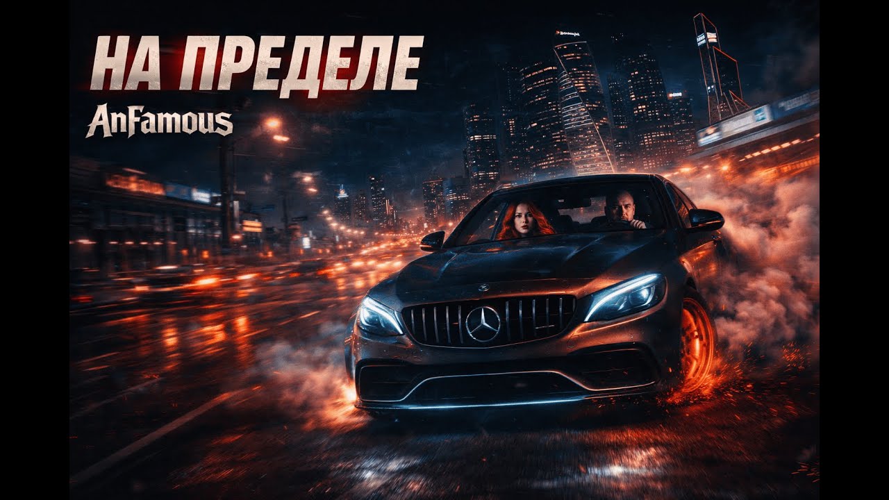 AnFamous - На пределе | Official Music Video | Nu-Metal Street Racing 2025 | Ночная Москва