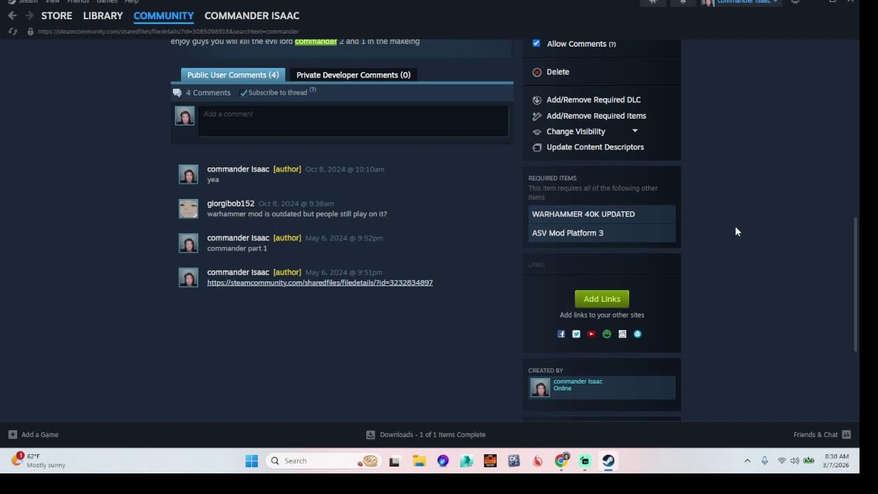 warhammer40k commander 4 talk