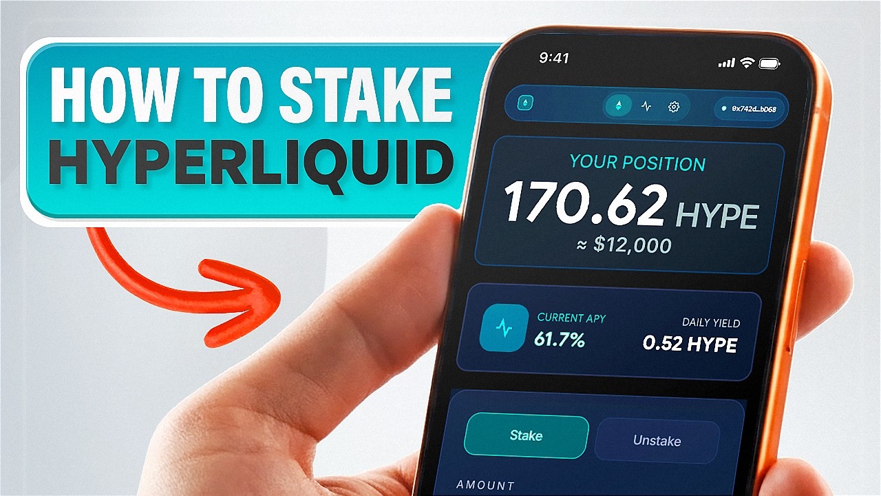 How I Earn Hyperliquid with HYPE Staking (Tutorial)