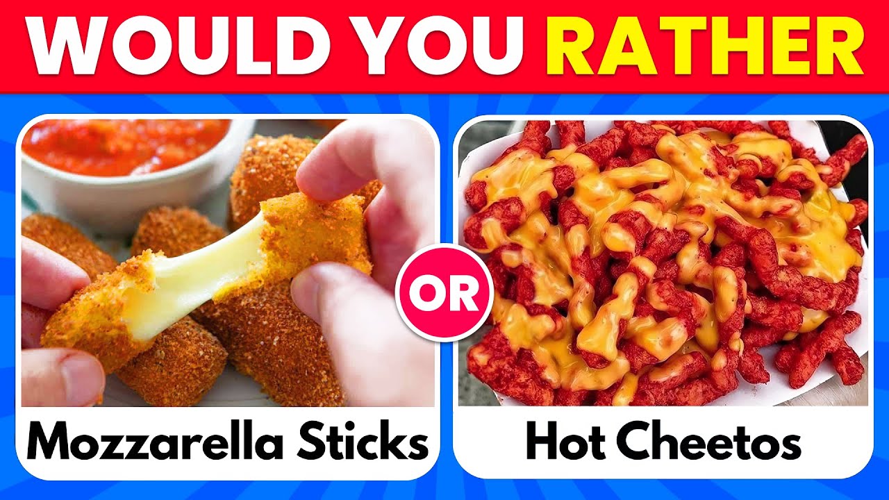 🍔 Pick One Kick One JUNK FOOD Edition 🍟
