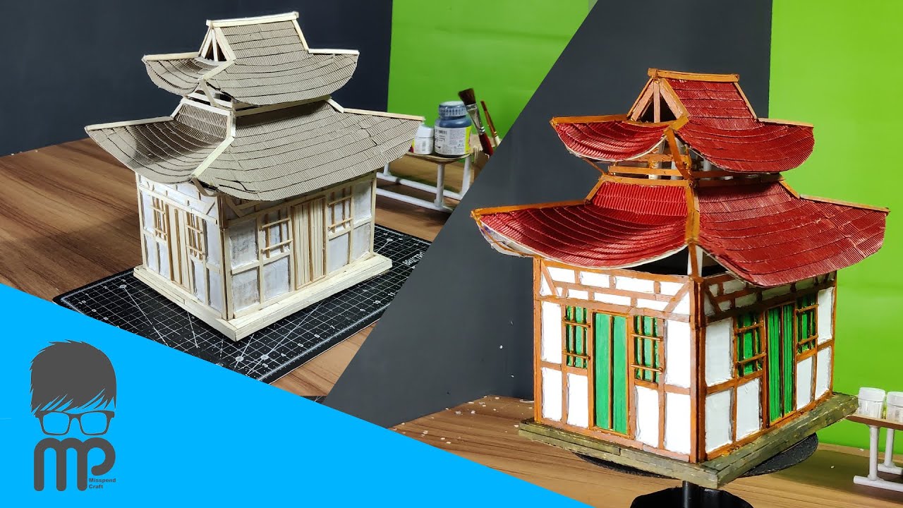 DIY *Chinese house* Craft work