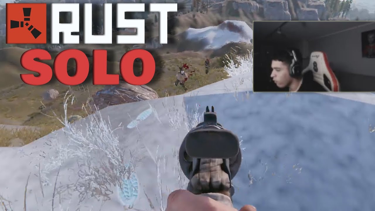 ASI COMIENZA un JUGADOR de 14200 HORAS en DÍA de WIPE - RUST SOLO