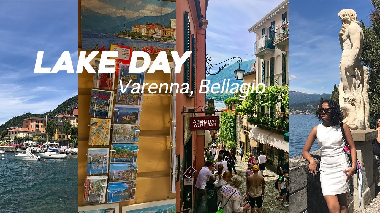 Summer in Lake Como | A day trip to Varenna and Bellagio