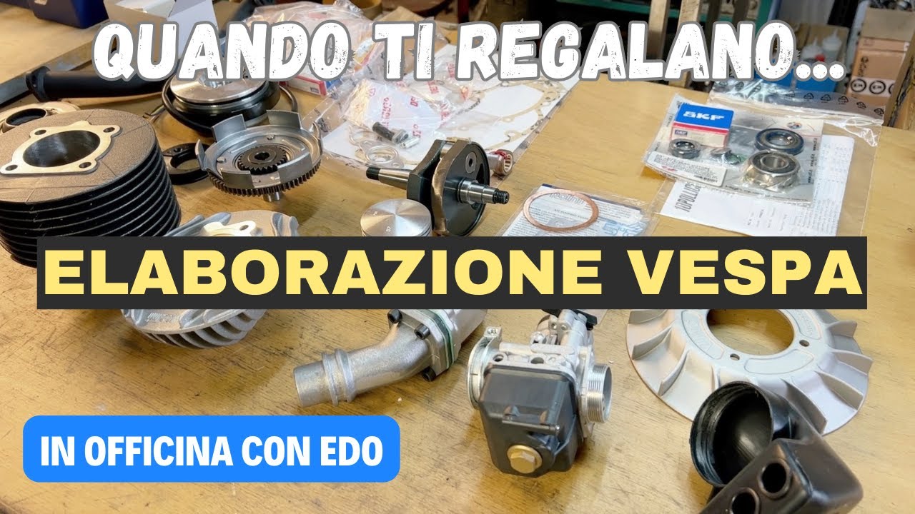 Elaborazione VESPA - unboxing del regalo