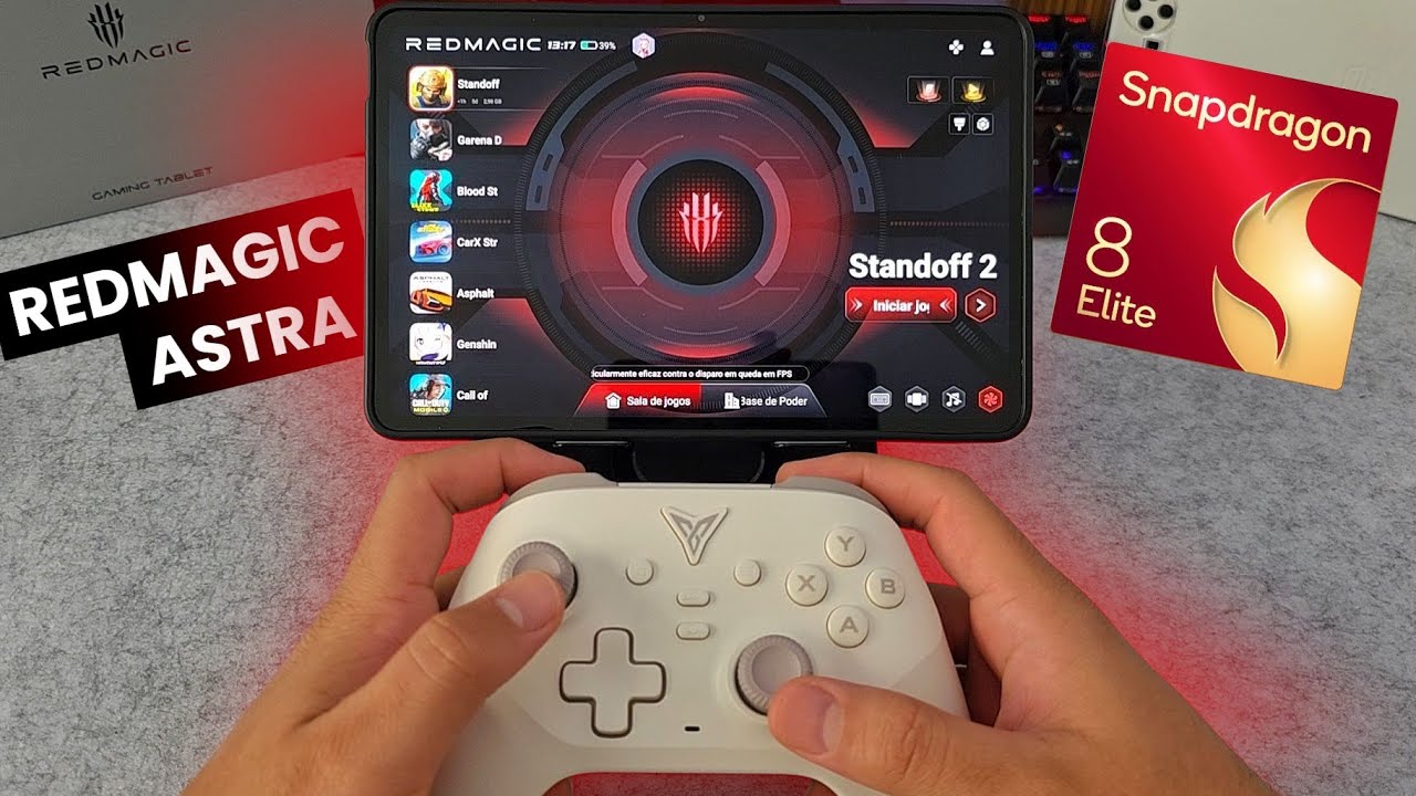REDMAGIC ASTRA GAMING TEST COM JOGOS MAIS PESADOS DO ANDROID 🔥🎮