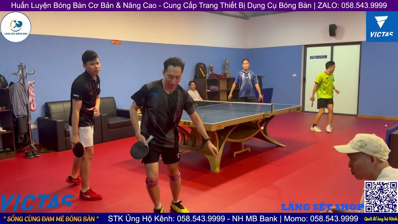 Hoàng Max/Phan Huy Hoàng vs Tú Làng Sét/Nam Bỉm | Giai Lưu Thi Đấu Cuối Năm Tại CLB Bảo Lai 2026