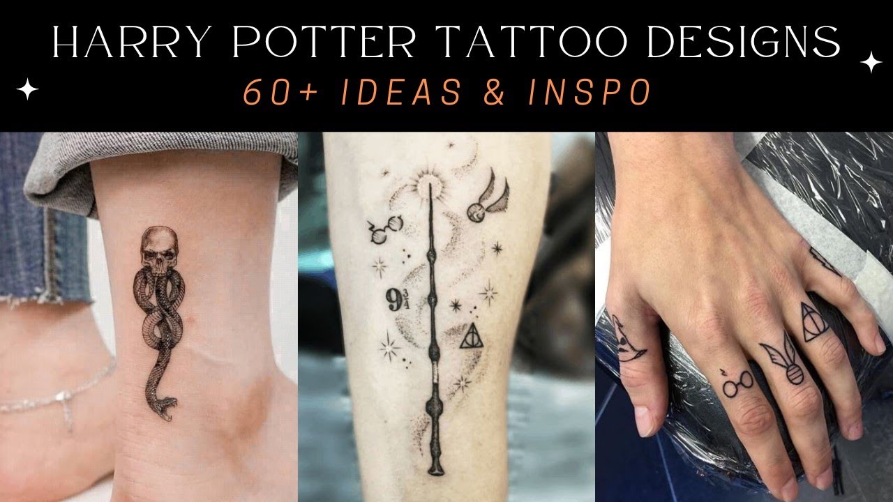 60+ HARRY POTTER TATTOO IDEAS 🔮⚡