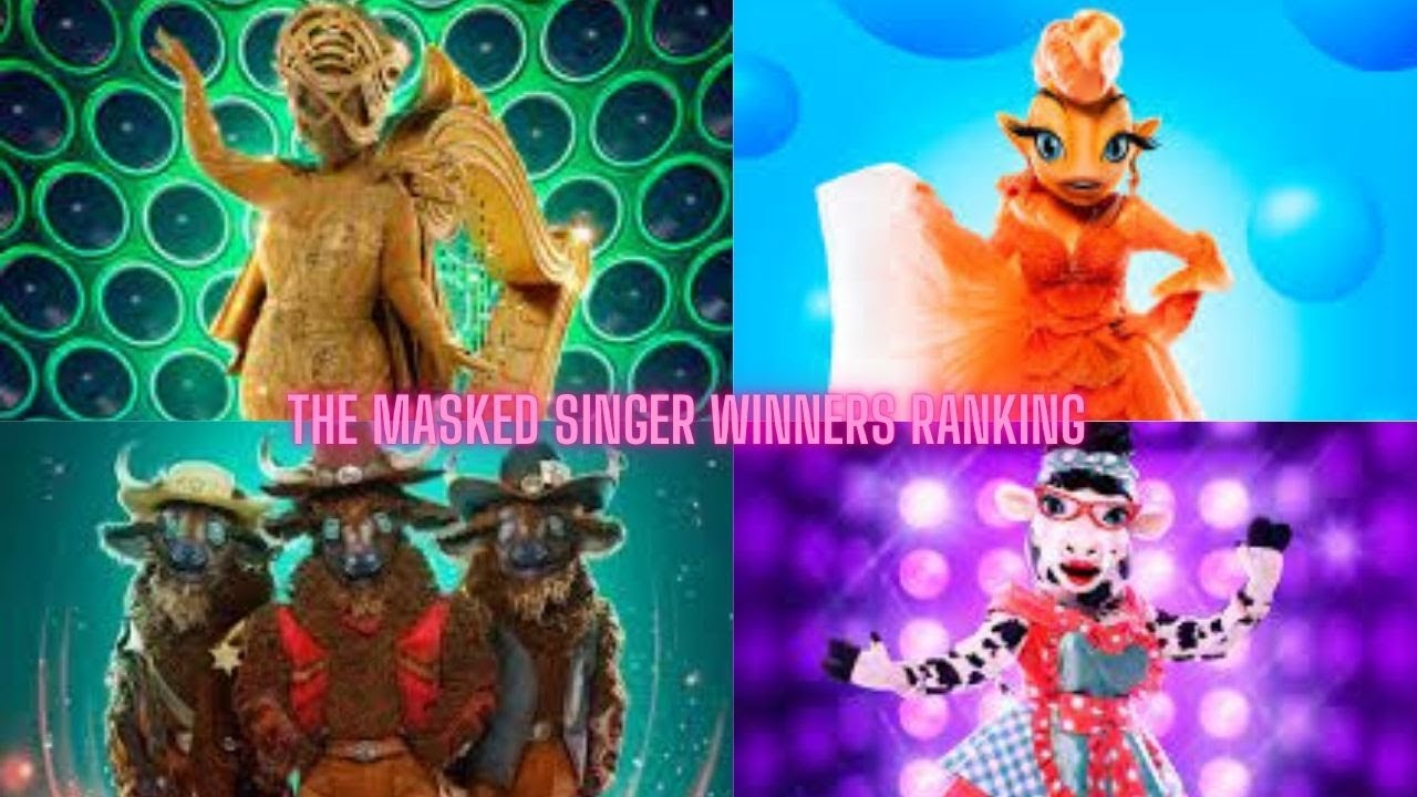 the masked singer winners ranking