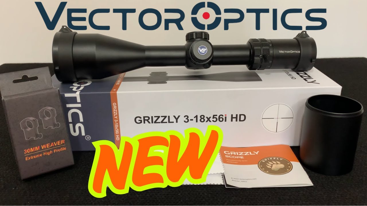 NOVA Vector Optics Grizzly 3-18x56i HD – A MELHOR DA LINHA? Análise Completa em Português!