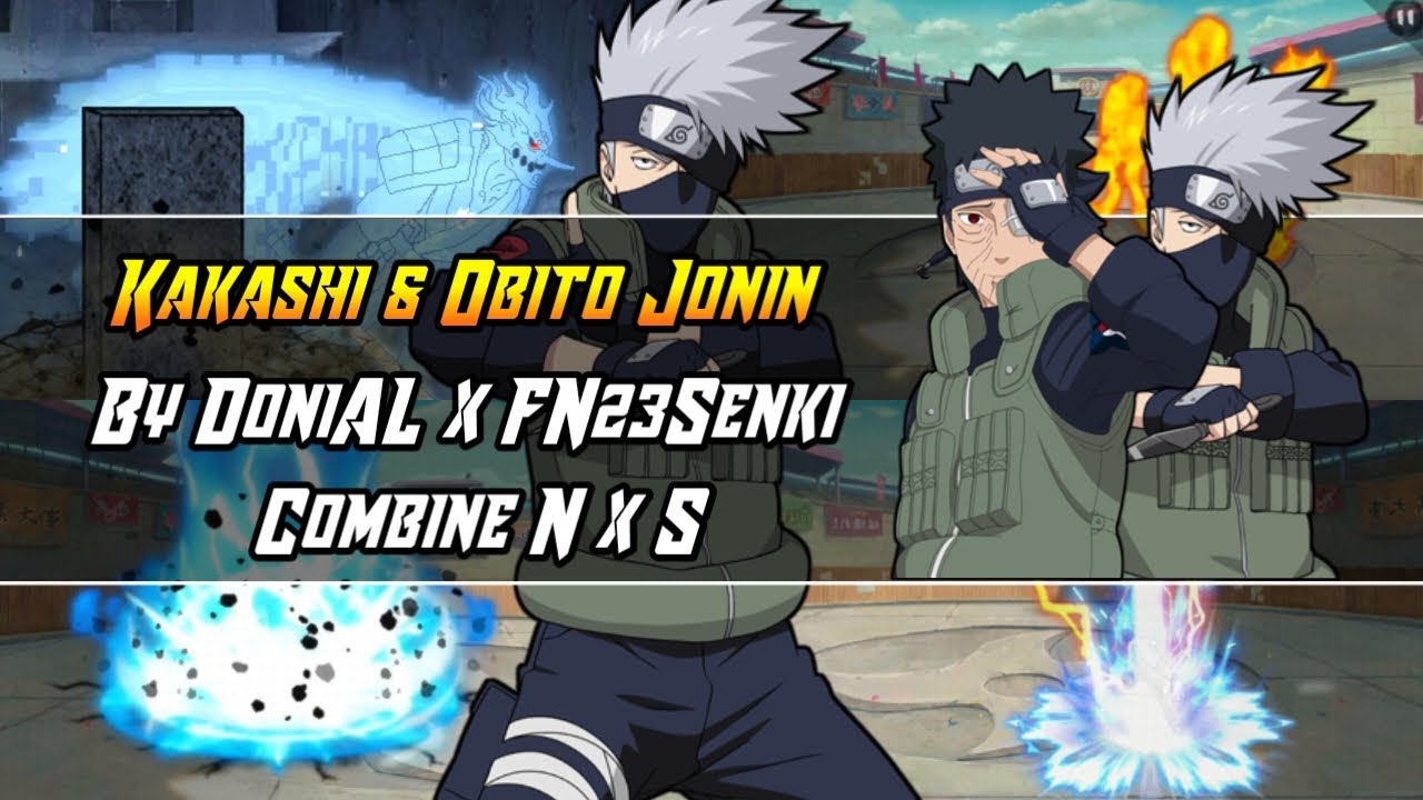 火影战记 | Naruto Senki | Sprite Kakashi x Obito Jonin | DoniAL x FN23S |🔸Sprite HD |🔸Free Download