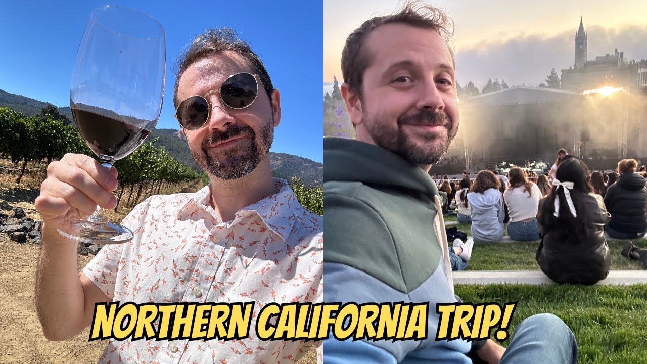 Northern California Trip! Napa, Sonoma, Gracie Abrams in Berkeley, Jets 49ers in Santa Clara