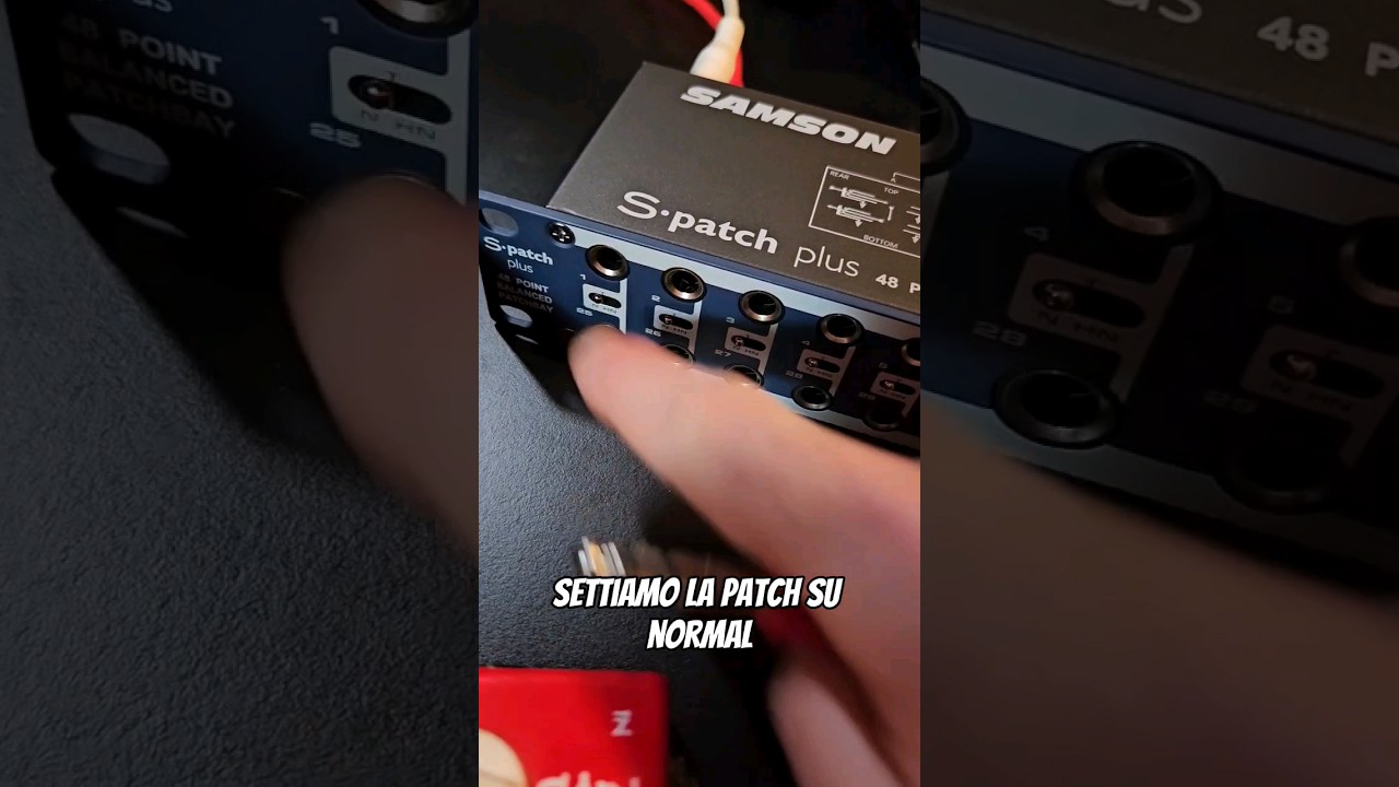 Come FUNZIONA una PATCHBAY 🎛️ #mixare #homestudio #studiodiregistrazione