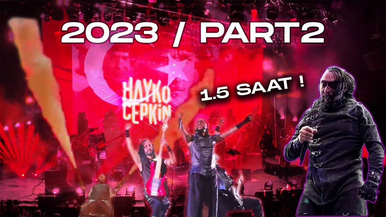 Hayko Cepkin 2023 Part2 - EPİK FULL KONSER (1.5 saat) | Multicam - Multikonser